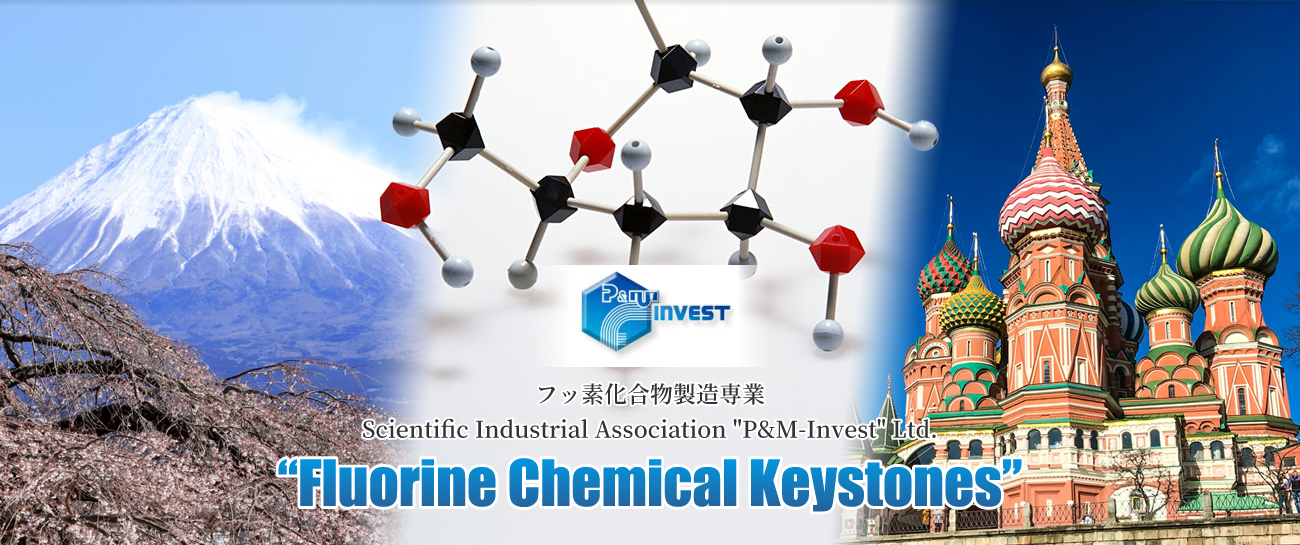 フッ素化合物製造専業 Scientific Industrial Association P&M-Invest Ltd. Fluorine Chemical Keystones